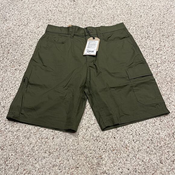 NWT Prana Men's Double Peak Shorts Sz 30 Inseam 10 Green Hike Gorpcore Outdoor - Picture 1 of 5